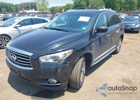 2015 Infiniti Qx60 из США, поврежденный, VIN 5N1AL0MMXFC543478